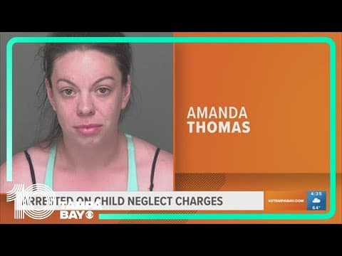 Sebring mom arrested after two children were found walking in middle of busy road