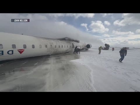 Officials share new information on Toronto plane crash