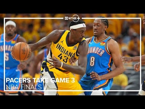 Pacers hold off Thunder, take 2-1 series lead | Extended Presser | NBA Finals | 13Sports