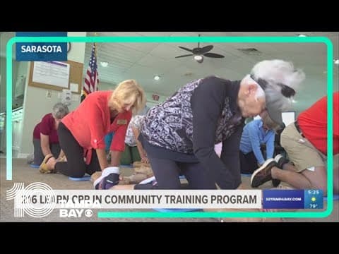 Sarasota community CPR program trains more than 200 neighbors to save lives
