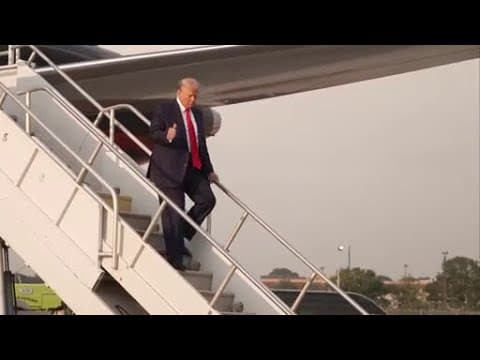 Trump arrives at Atlanta airport for his planned surrender at Georgia jail