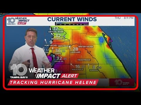 TRACKING HELENE: 'Extremely dangerous' Category 4 hurricane nears Florida landfall | 8 p.m. update