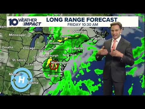 Columbus, Ohio morning forecast | Mostly cloudy with a slight chance of showers