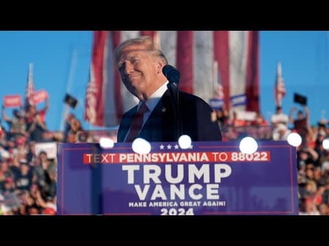 'As I was saying' | Donald Trump starts speech at rally where assassination attempt happened