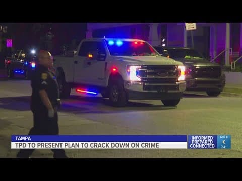 Tampa Police to present plan to crack down on crime