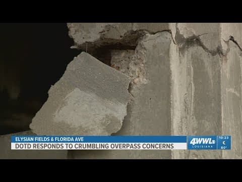 LADOTD addresses concerns about Elysian Fields overpass in New Orleans after social media posts