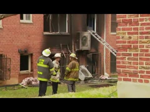 1 critically injured, others rescued in Northwest DC fire