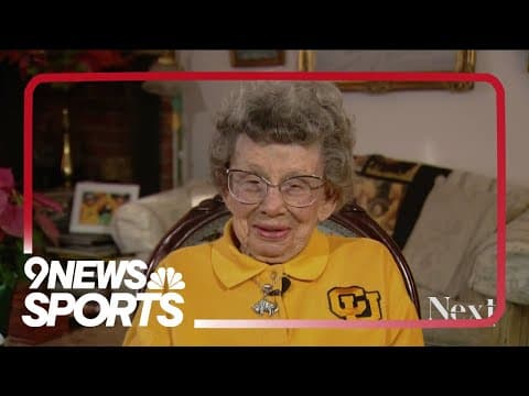 99-year-old Colorado Buffaloes fan Peggy Coppom on cover of 'Sports Illustrated' with Deion Sanders