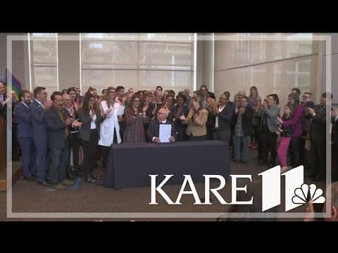 Gov. Walz signs 'Trans Refuge' bill, abortion protections bill and conversion therapy ban
