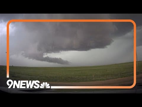 A drive through the storms in northeast Colorado
