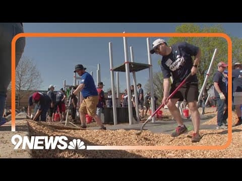 Kid-designed, community-built playground unveiled at elementary school