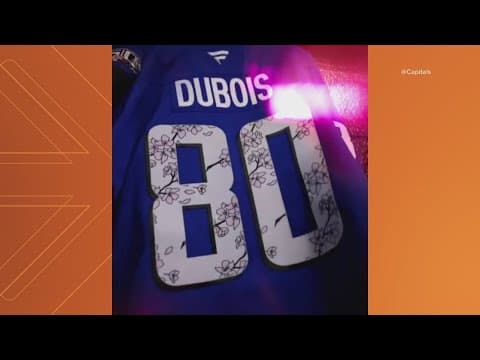 Capitals unveil cherry blossom jerseys