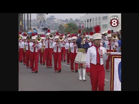 Holiday Bowl Parade in San Diego 1995