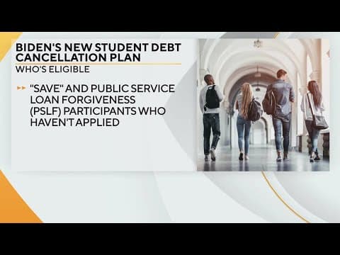 Biden unveils new 'life-changing' student loan forgiveness plan