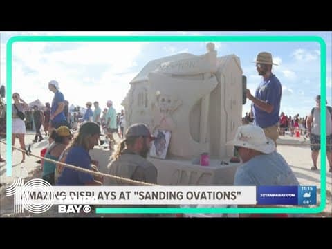 Masters of sand come out to Treasure Island's Sanding Ovations