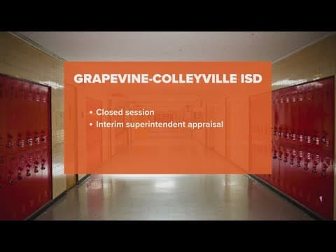 Several North Texas school boards expected to meet, discuss consequential issues