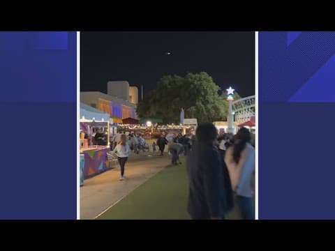 Chaos erupts at State Fair of Texas in Dallas after shots fired