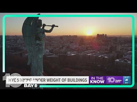 New York City is slowly sinking, researchers say