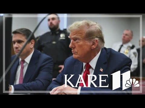 Trump's historic hush-money trial gets underway; 1st day ends without any jurors being picked