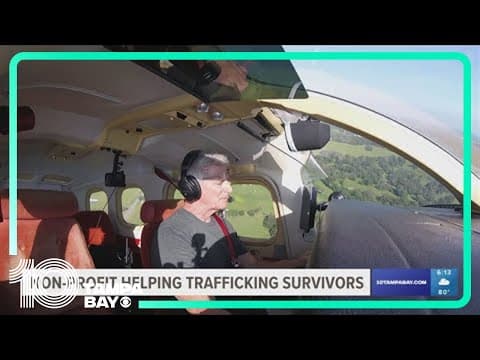 Local pilot starts non-profit flying human trafficking survivors to safety