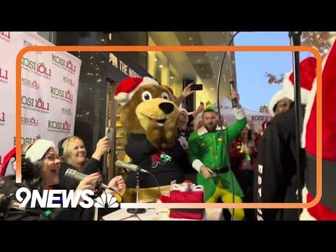 Denver radio station KOSI 101 counts down to the start of Christmas music for a 22nd holiday season