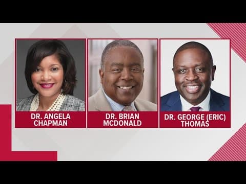 CCS announces 3 finalists for next superintendent