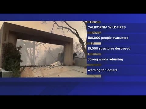 7 dead, more wildfires start in southern California