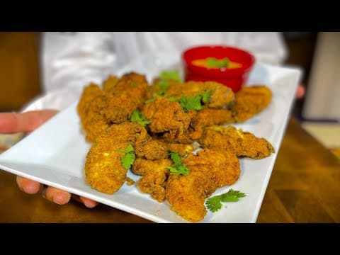 Southern Fried Spicy Chicken Tenders | Cooking with Styles