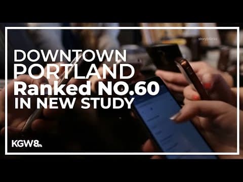 Downtown Portland among the cities with the slowest recovery activity in 3 years