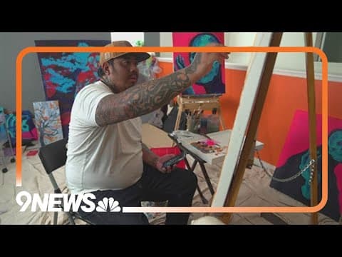 5 years after COVID: 1 man's path to healing by painting his health care heroes