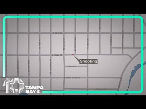 3 men hospitalized in Tampa shooting, police say