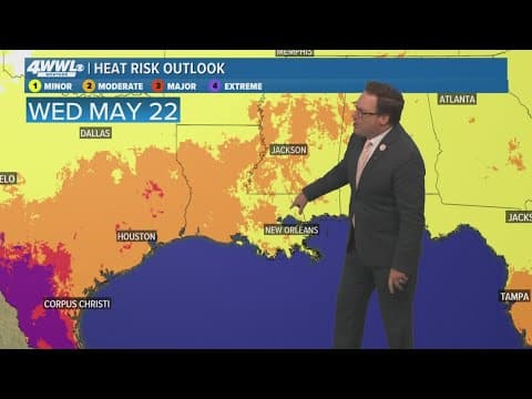 New Orleans Weather: Summer-like temps continue