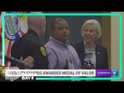 City of Tampa honors Mons Venus security guard with Medal of Valor