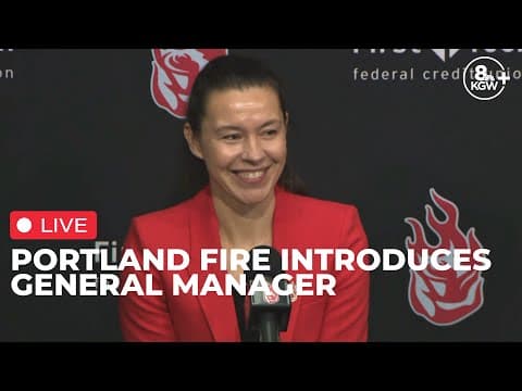 LIVE: Portland Fire WNBA team introduces general manager