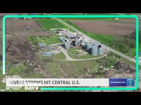Tornado kills multiple people in Iowa as powerful storms again tear through Midwest