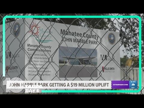 John Marble Park in Bradenton getting $19M uplift