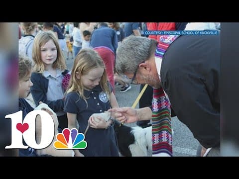 Episcopal School of Knoxville hosts annual Blessing of the Pets
