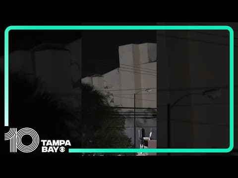 #Florida hotel in #Tampa demolished overnight. #10tampabay #localnews