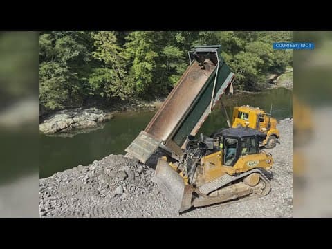 TDOT working on I-40 repairs in Cocke County