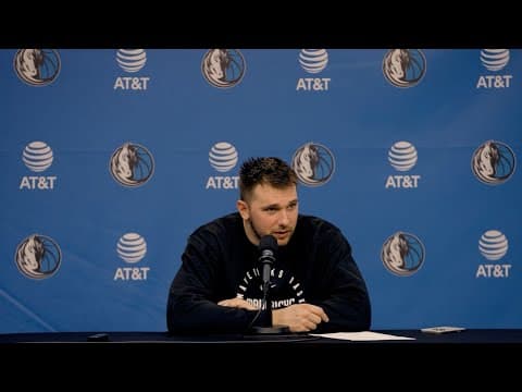 Dallas Mavericks vs. Indiana Pacers | Luka Doncic full press conference (11.4.24)