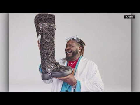 T-Pain and Crocs bring 'boots with the fur' to life