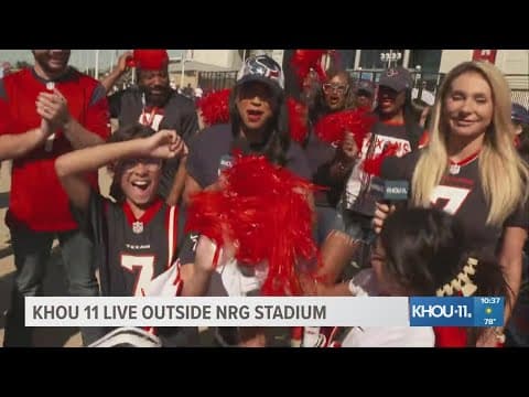 KHOU 11 outside NRG Stadium ahead of the Jags-Texans matchup