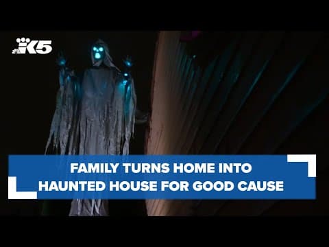 Kirkland family transforms home into haunted house for a good cause