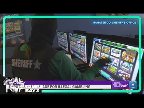 Manatee County deputies bust illegal gambling establishment at Bradenton arcade