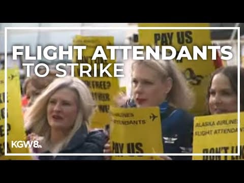 Alaska Airlines flight attendants expected to vote to strike