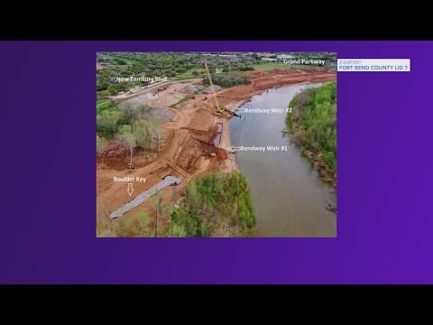 Nearly $26M headed to Fort Bend County for Brazos River Erosion Protection Project