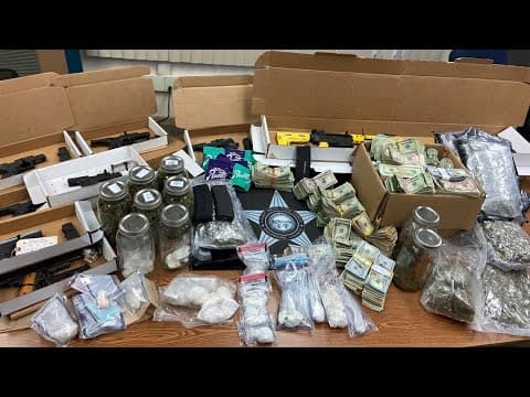 Sheriff: Enough fentanyl seized in Delaware County to kill hundreds of thousands