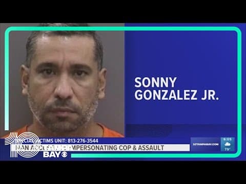 Tampa police chief details arrest of man accused of impersonating an officer, sexual battery