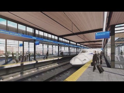 Plans for high-speed rail between Houston and Dallas clear another hurdle