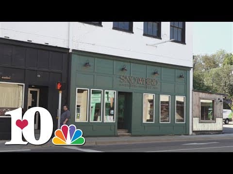 Downtown Newport coffee shop reopens after flooding from Helene